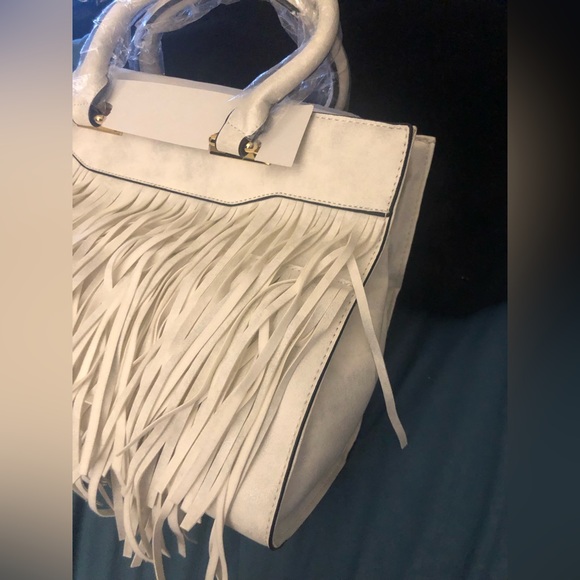 ALDO NWT Elswick Fringe Tye Dye Handbag-Marble Print - Picture 4 of 7